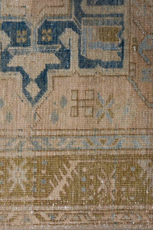 Antique Heriz Runner Rug (3' x 12')